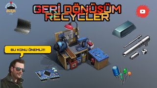 GERİ DÖNÜŞÜM MAKİNESİ RECYCLER  LAST DAY ON EARTH SURVİVAL TÜRKÇE [upl. by Herrera]