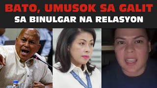 BATO UMUUSOK SA GALIT SA IBINULGAR NA RELASYON NI SARA AT NG CHIEF OF STAFF [upl. by Aciram58]