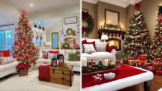 Elegant Christmas Living Room Decor Ideas  Christmas 2024 [upl. by Renzo]