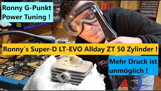 Mehr Simson Power geht nicht  Ronny fräst den 50ccm EVO Super D LT  GSO Allweek ZT Zylinder [upl. by Enelkcaj]