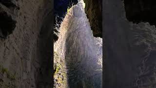 Parco Grotta Cascata Varone ☔️ lagodigarda tremosine varone wasserfall [upl. by Otilegna]