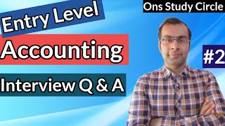 Entry Level Accounting Interview Questions And Answers  Part 2 [upl. by Cynar]