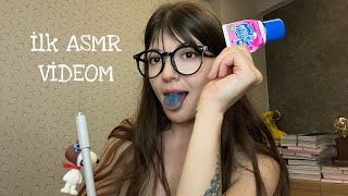 türkçeasmr ilk asmr videom 𐙚 rp [upl. by Innej]