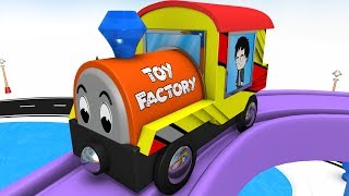 Toy Train  Train for Children  Cartoon for Kids  Toy Factory  Chu Cho Train  Trains for kids [upl. by Aohsoj]