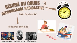 Radioactivité  Décroissance radioactive [upl. by Oos110]