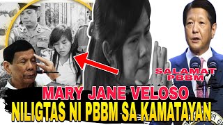 PBBM PINASALAMATAN NI MARY JANE VELOSO DIGONG PAHIYA [upl. by Llemej]