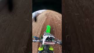 Rutty corner tracks 💪 motocross michigan tiktok twitch gopro [upl. by Omolhs]