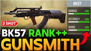 SMASH YOUR ENEMIES WITH THIS UNSTOPPABLE BK57 GUNSMITH BK57 BEST RANK BUILD COD MOBILE [upl. by Wallache]