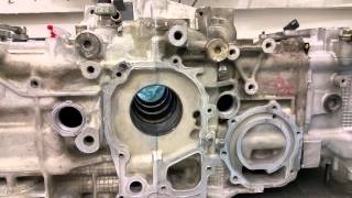 Subaru Race Engine Main Bearing Clearances  HMS [upl. by Orban]