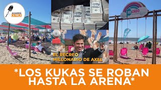 LE DESCUBRIERON A KICILLOF EL INÉDITO CURRO DE LOS PARADORES EN LA PLAYA quot2 MIL MILLONES DE PESOSquot [upl. by Ahsemot198]