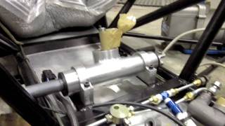 MUR 2011 FSAE Custom Steering Rack and Column Partial [upl. by Kentiggerma709]