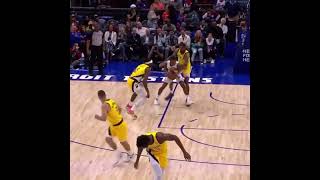 Pistons Fear James Wiseman Tore Achilles On This Play Shooting a 3 First Quarter nba nbanews [upl. by Etteve]