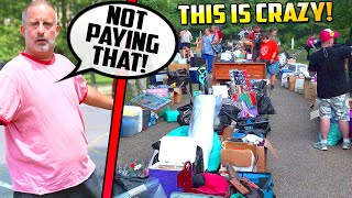 TOTAL CHAOS At This Yard Sale [upl. by Lina76]