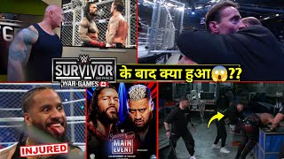 What Happened After Survivor Series😱 The Rock Returns Jimmy Uso INJURED Roman Reigns vs Solo Sikoa [upl. by Heater482]