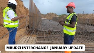 MBUDZI INTERCHANGE JANUARY UPDATE BRIDGES 6 AND 7 HARARE ZIMBABWE [upl. by Haymes]