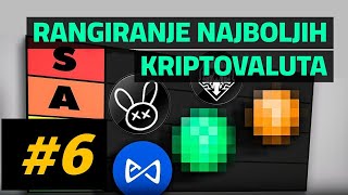 💎RANGIRANJE KRIPTOVALUTA 6 💎OTKRIVAM NAJBOLJE [upl. by Cloris]