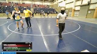 2020 TOA Bigfoot982 HS BOYS 138 Eric Almarinez Vacaville Wrestling Club Vs Braydon Hanson Bear Cl [upl. by Atiluap]