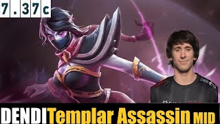 🤯 DENDI Templar Assassin MID 737c DOTA 2 HIGHEST MMR MATCHdota2 dota2gameplay dendi [upl. by Toddy]