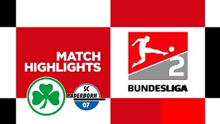 Fürth vs Paderborn 11  Highlights  2 Bundesliga 202425 [upl. by Birgit]