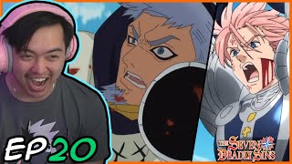 GILTHUNDER VS HENDRICKSON Seven Deadly Sins Episode 20 Reaction Ft Heisuten [upl. by Anuaik]