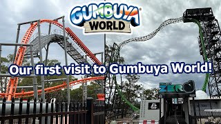 Visiting Gumbuya World  Melbournes Largest Theme Park 🇦🇺 [upl. by Eiramyllek]