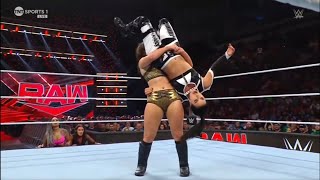 Lyra Valkyria vs Sonya Deville Raw July 22 2024 [upl. by Alleira]