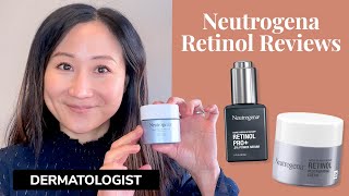 Dermatologist Reviews Neutrogenas Retinol Cream and Pro Serum [upl. by Oam48]