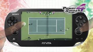 Virtua Tennis 4 Power Smash 4 HD Trailer PlayStation Vita [upl. by Karoline]