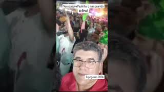 Até o padre caiu na folia na Expogesso 2024 [upl. by Alikahs48]