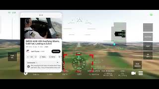 Swiss A321200 vs A340300 just planes vs vs flight simulator landing LSZH Zurich [upl. by Rodney]