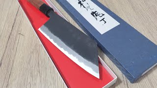 Shiro Kamo Shirogami2 175mm HakataPrezentare [upl. by Madaih]