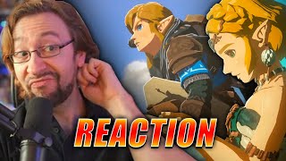 MAX REACTS The Legend of Zelda Tears of the Kingdom Final Trailer [upl. by Airtemad]