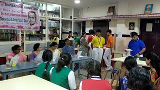 National Librarians Day celebration  SR RANGANATHAN  DAV PUBLIC SCHOOL  INTERNSHIP 2022 [upl. by Jorgenson]