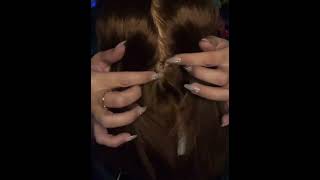 ASMR  Hair Play [upl. by Macnair846]