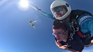 Tandem Skydive over the Gold Coast [upl. by Alehcim]