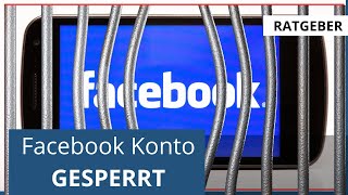 Facebook Konto gesperrt  Was jetzt Ratgeber [upl. by Llekram]