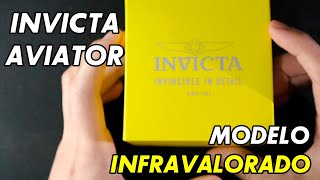 Invicta Aviator  Modelo Original de la Marca  Primeras Impresiones [upl. by Luwana]