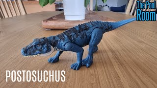 Postosuchus Mattel Dino Rivals Savage Strike review [upl. by Atin]