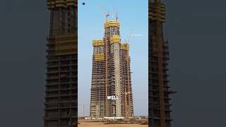 The 1KM Jeddah Tower Resumes Construction [upl. by Decamp571]