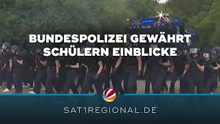 Bundespolizei gibt Schülern Einblick in den Alltag [upl. by Skurnik]