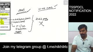 TSSPDCL 2022 RECRUITMENT UPDATE [upl. by Coppins174]