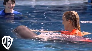 Dolphin Tale 2  Sawyer and Bethany Swim With Winter  Warner Bros Entertainment [upl. by Thurlough]