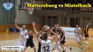 12 11 2016  Basketball Rocks Mattersburg vs Mustags Mistelbach  CCMTVat [upl. by Cissej155]