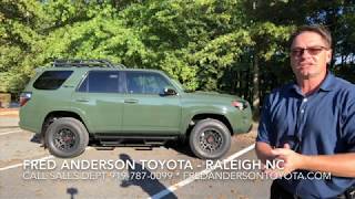 Review of 2020 Army Green 4Runner TRD Pro — Wow [upl. by Anerec488]