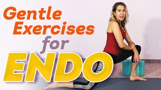 Best Exercises and Stretches for Endometriosis  Gentle Pain Relief [upl. by Patsis282]