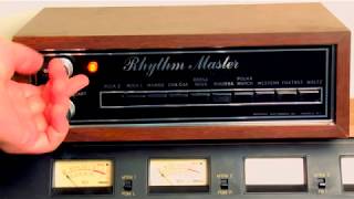 Whippany Electronics Rhythm Master RM10 Demo [upl. by Shena787]