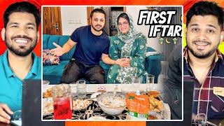 Sistrology  First Iftari at Sasural vlog Reaction [upl. by Anehc546]