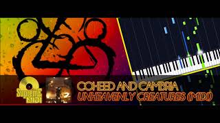 Coheed and Cambria  Unheavenly Creatures FULL MIDI [upl. by Boeschen]