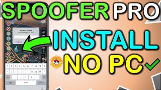 2024 Pokemon GO Spoofing NO PC iOS 🔥 SpooferPro Install Pokemon GO Spoofer 🔥 Teleport and Joystick [upl. by Raven379]