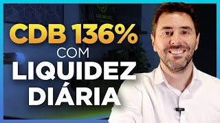 CDB de LIQUIDEZ DIÁRIA remunerando 136 do CDI  Banco BV [upl. by Nosreh]